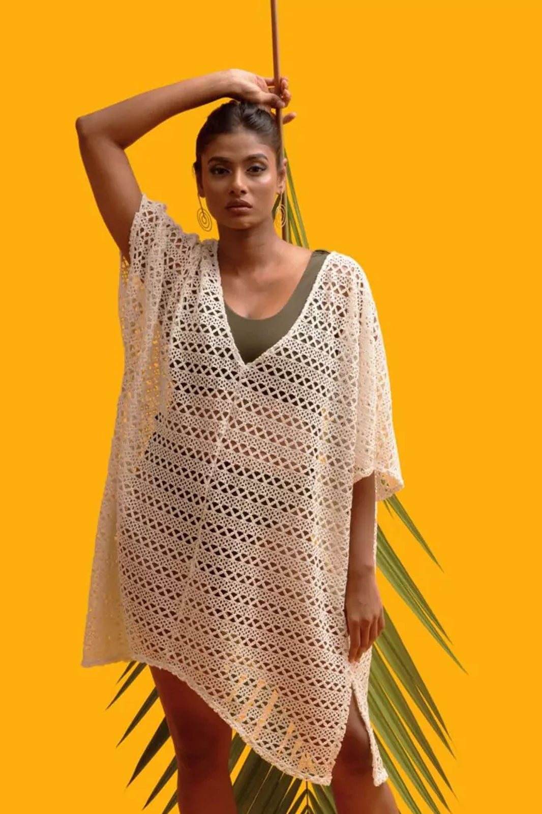 Oversized Swim Kaftan