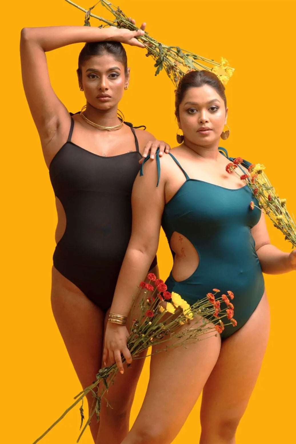 Side Cut Out Swimsuit