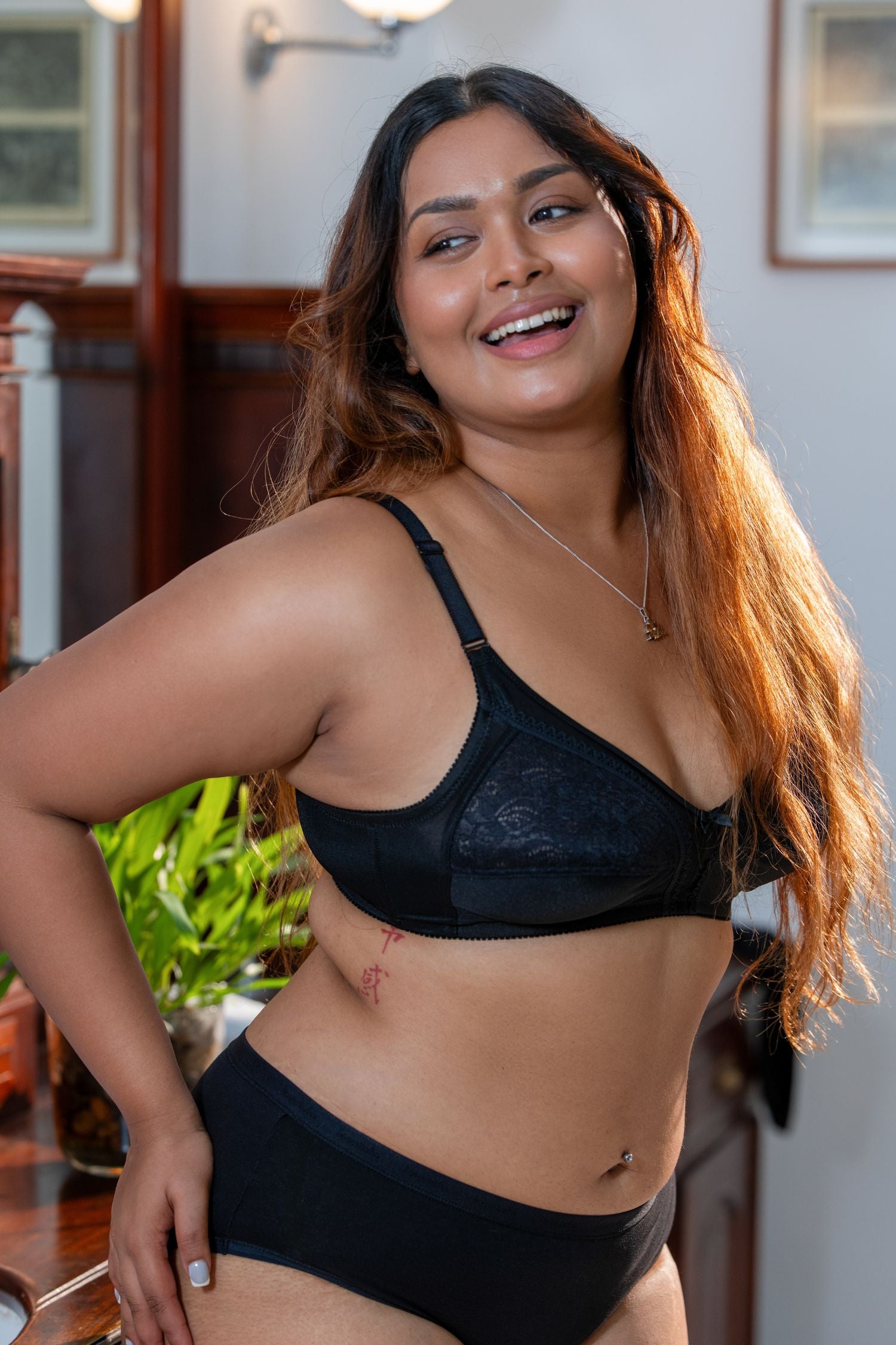 black